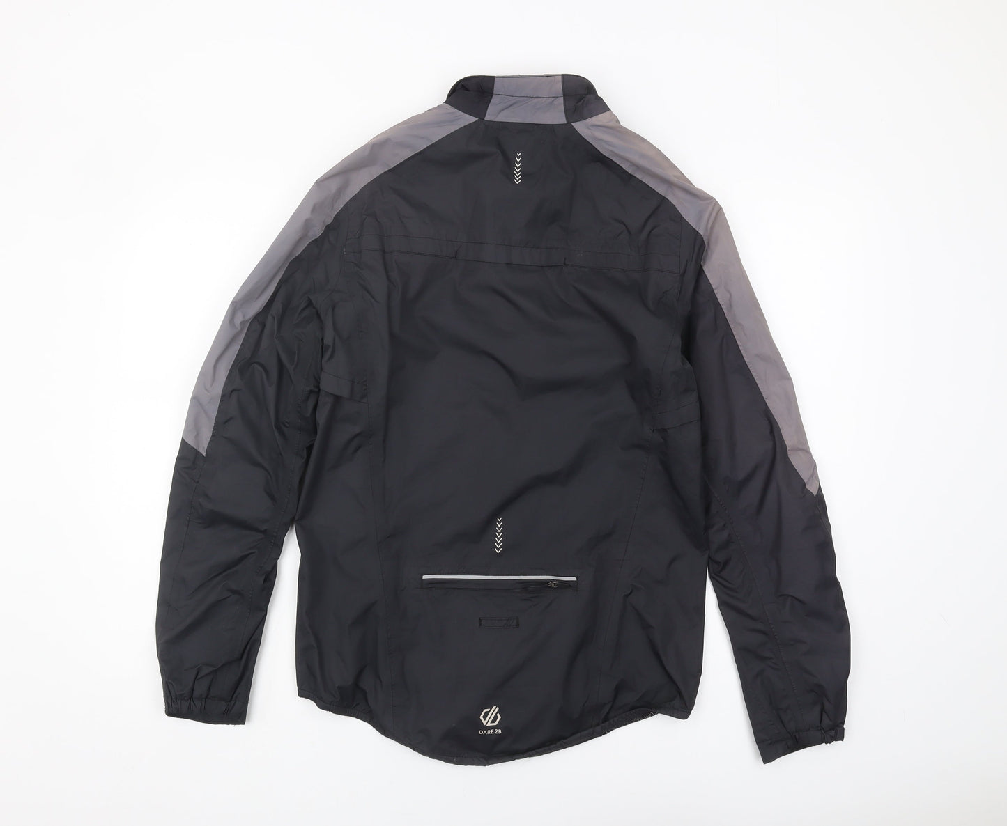 DARE 2B Men's Black Grey Windbreaker Jacket 2XS