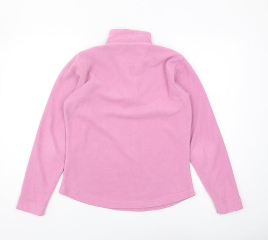 Peter Storm Women's Pink Fleece Sweatshirt Size 12