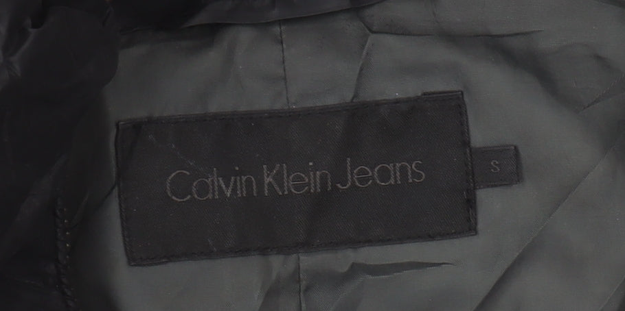 Calvin Klein Women's Black Puffer Jacket S