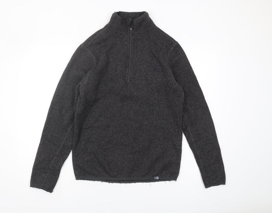 Karrimor Men's Black Fleece 1/2 Zip Sweatshirt S