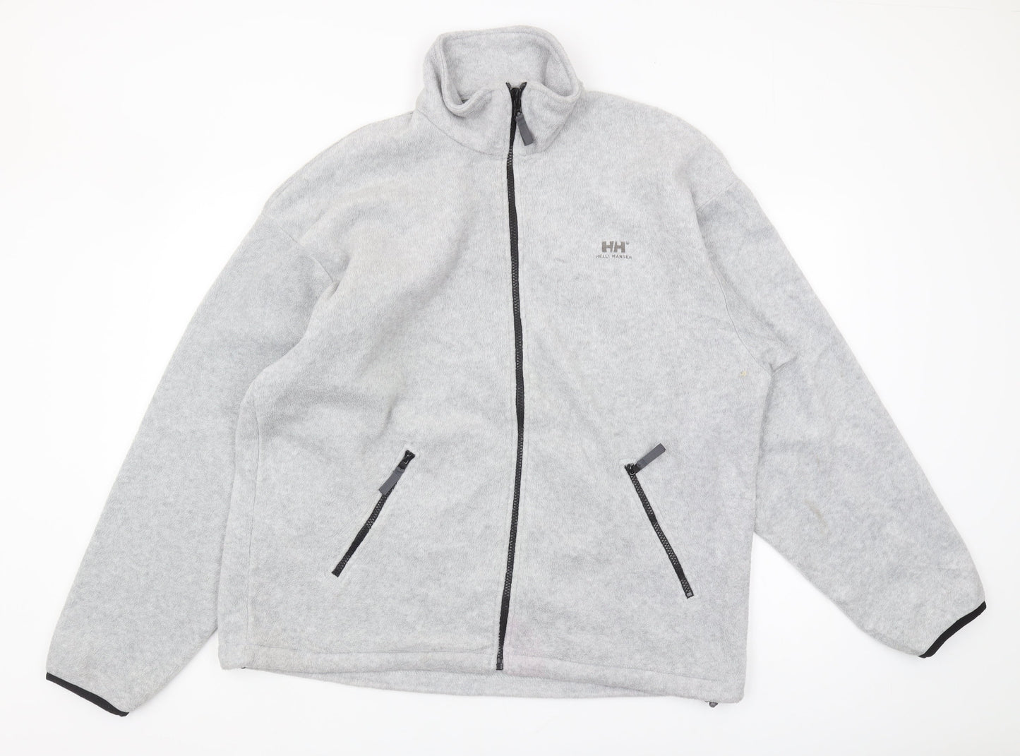 Helly Hansen Men's Grey Jacket L Full Zip Casual