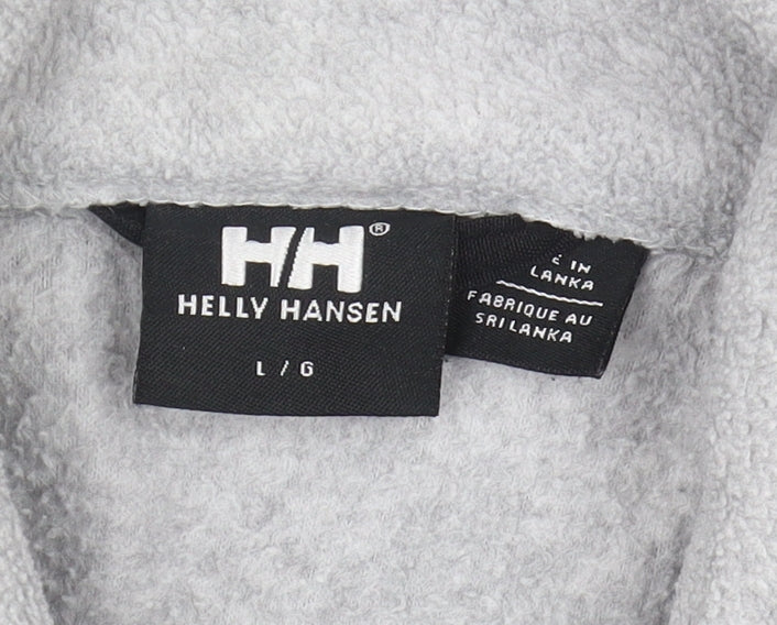 Helly Hansen Men's Grey Jacket L Full Zip Casual