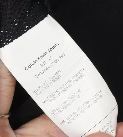 Calvin Klein Jeans Women's Black XS Casual Jacket