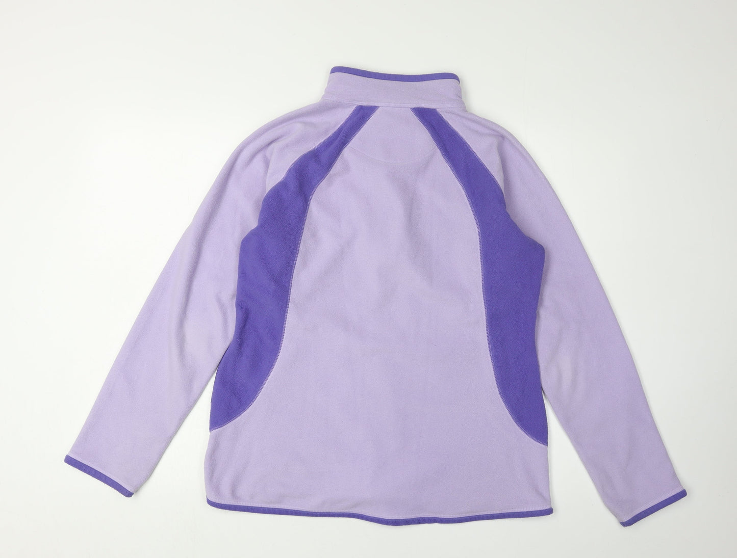 Peter Storm Women's Purple Fleece Sweatshirt, Size 14