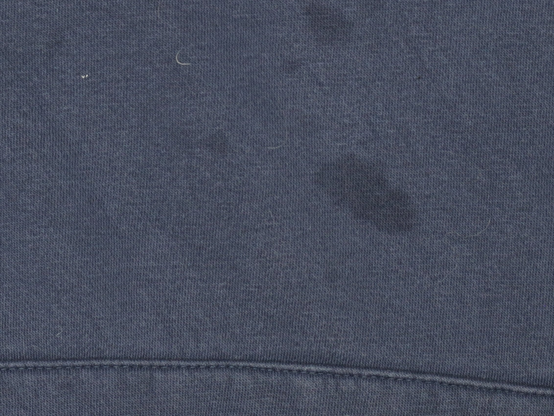 Additional view of Fila boys’ blue pullover hoodie, size 13-14, years with logo
