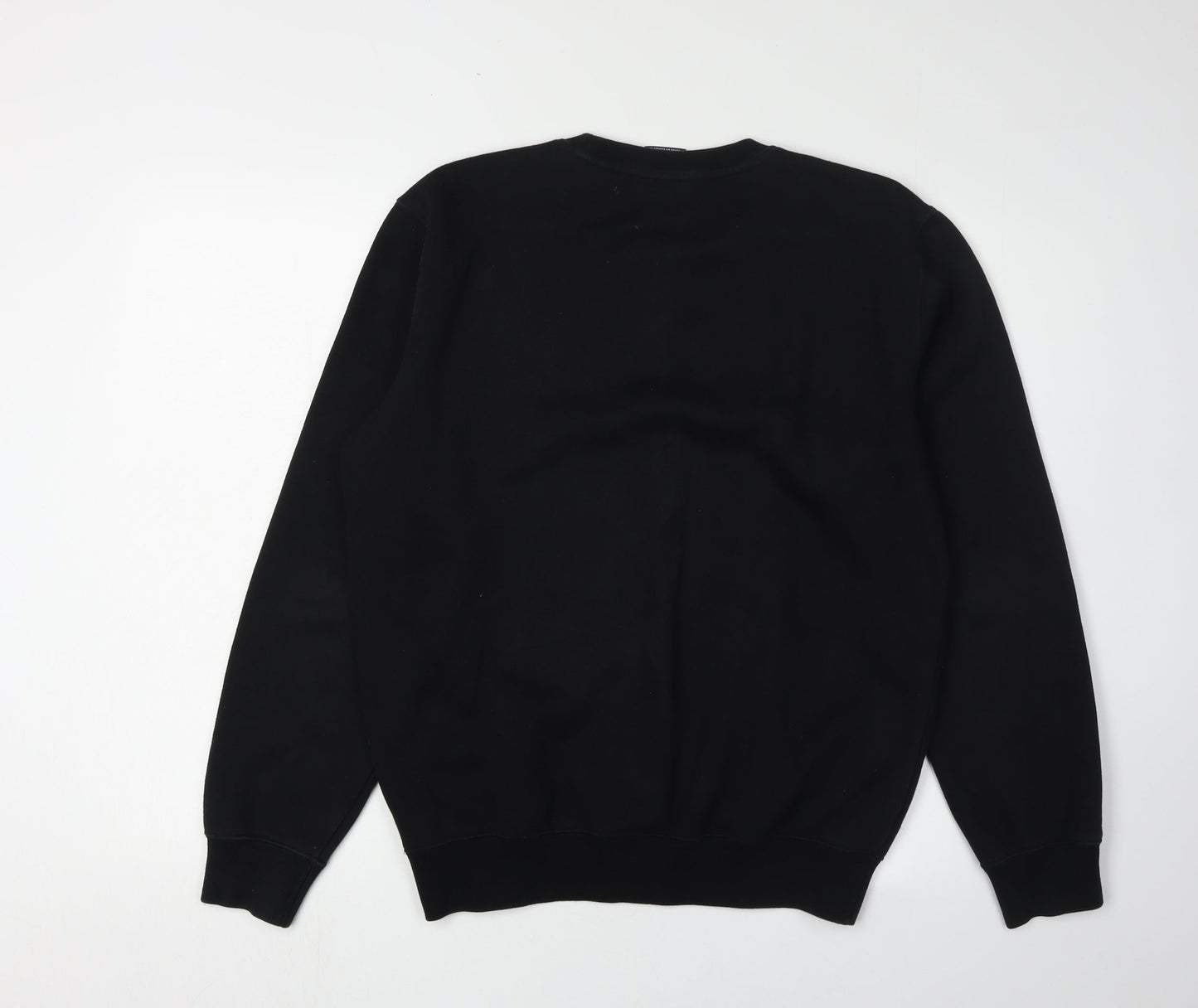 Champion Men's Black Small Pullover Sweatshirt Logo