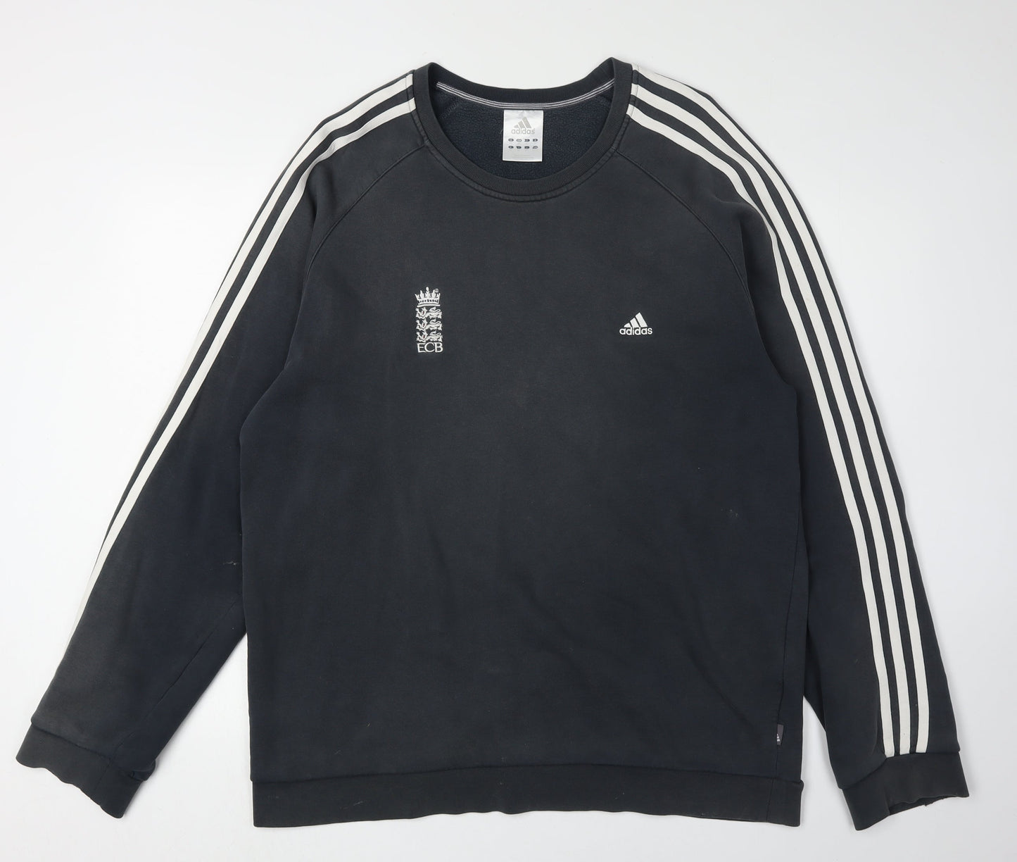 Adidas Men's Black XL Pullover Sweatshirt Sporty Style