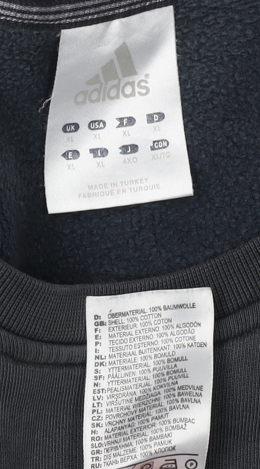 Adidas Men's Black XL Pullover Sweatshirt Sporty Style