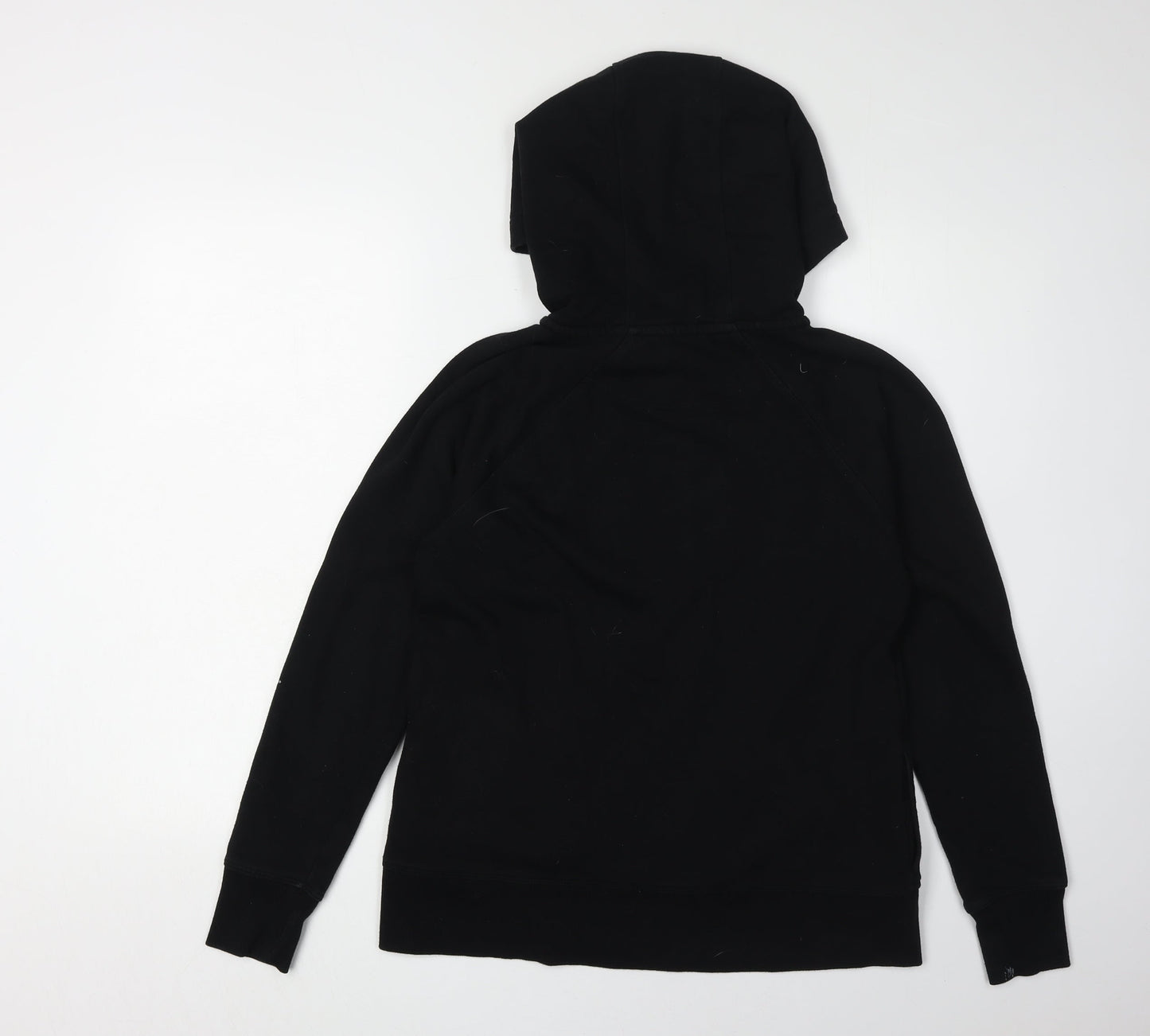 DKNY Women's Black Full Zip Hoodie - Medium, Casual Wear