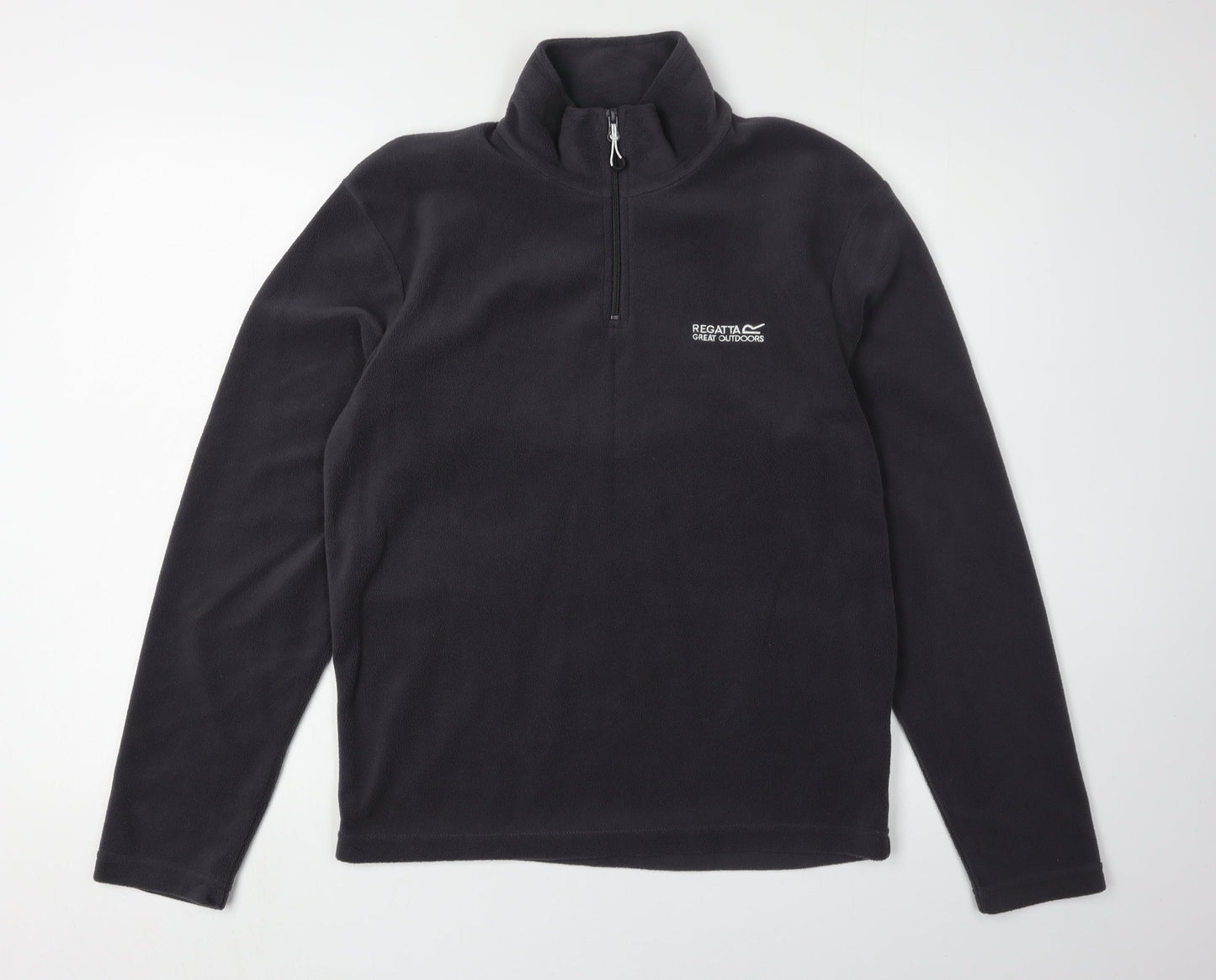 Regatta Men's Black S Pull Over Fleece Sweatshirt