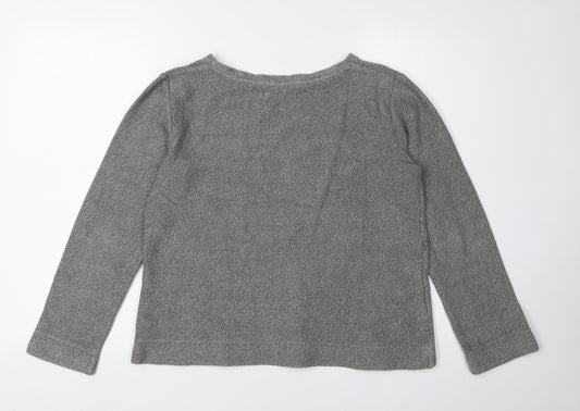 Seasalt Cornwall Women's Grey Pullover Sweatshirt Size 8