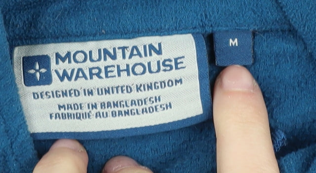 Mountain Warehouse Men's Blue Fleece Sweatshirt M