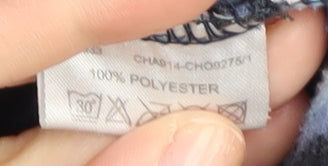 Craghoppers Women's Blue Striped Sweatshirt Size 10