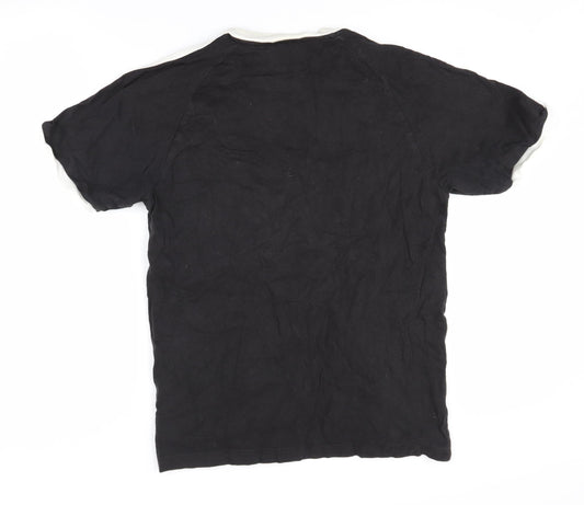 Adidas Men's Black Medium Logo T-Shirt