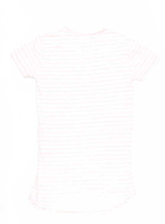 Disney Pink Striped Nightshirt S Women’s Sleepwear
