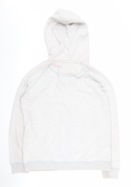 Fat Face Women's Beige Full Zip Hoodie Size 12