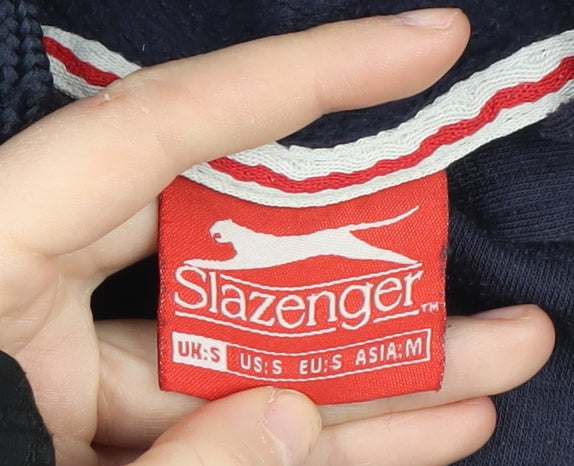 Slazenger Men's Blue Pullover Hoodie Size M