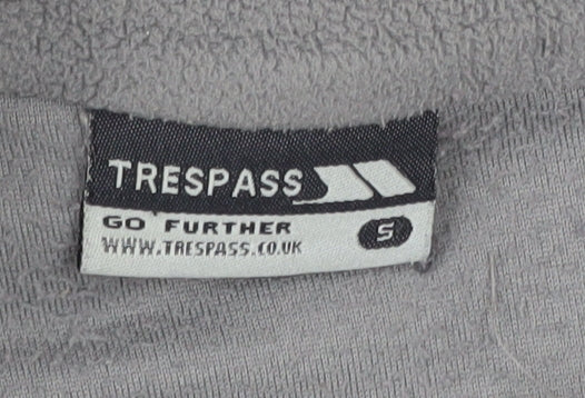 Trespass Men's Grey 1/4 Zip Fleece Sweatshirt S