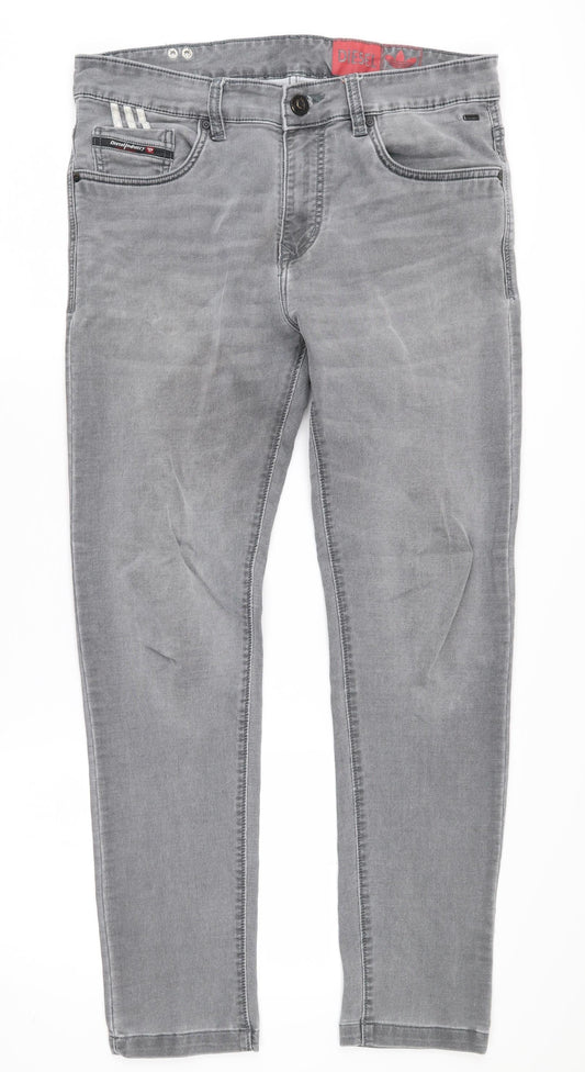 Diesel Men's Grey Denim Jeans Size 34