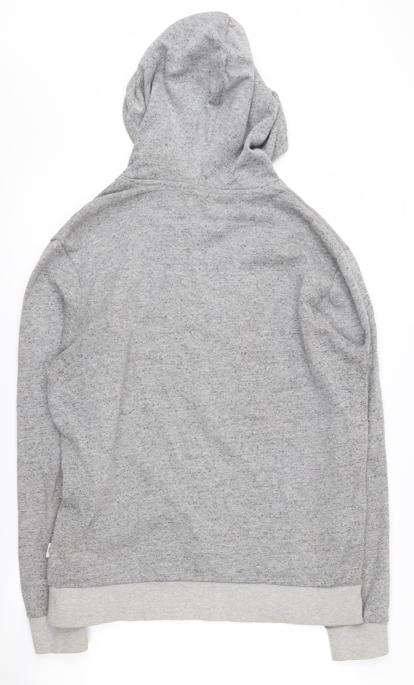 Jack & Jones Men's Grey Pullover Hoodie, Size L