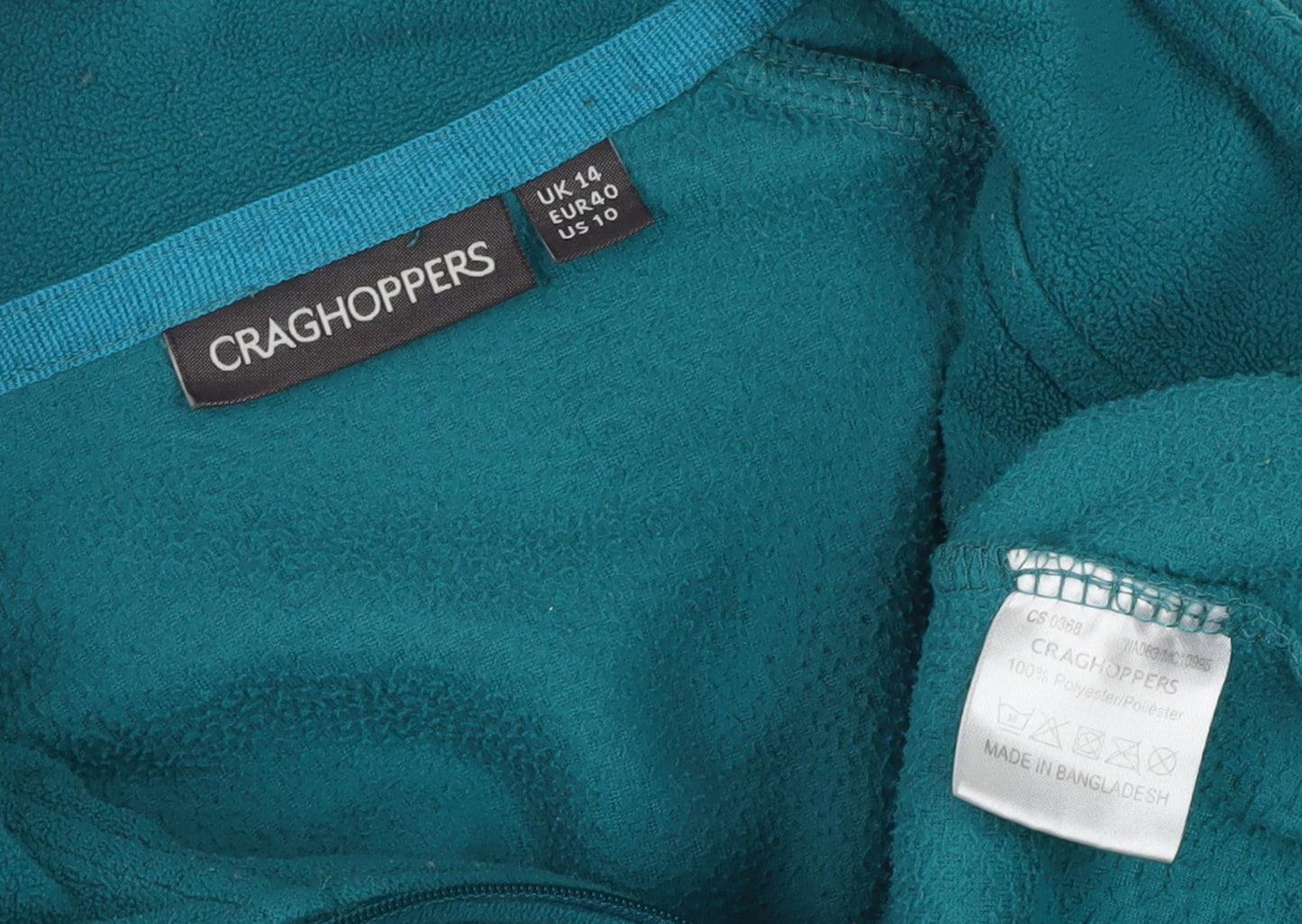 Craghoppers Women's Green Pullover Sweatshirt - Size 14