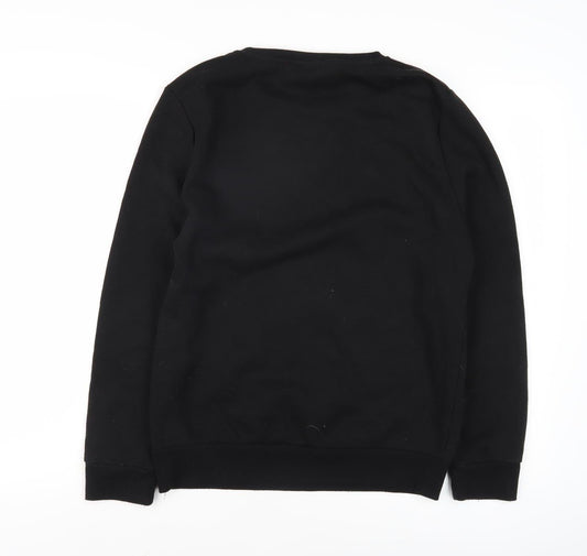 The Grinch Unisex Black Christmas Pullover Sweatshirt 2XS