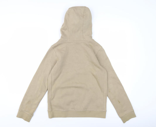 Nike Beige Pullover Hoodie, Size M, Unisex Adults