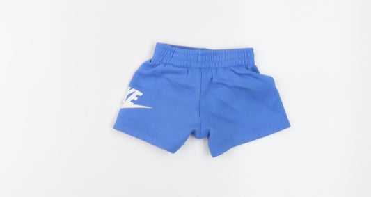 Nike Unisex Baby Blue Shorts 12 Months Sportswear