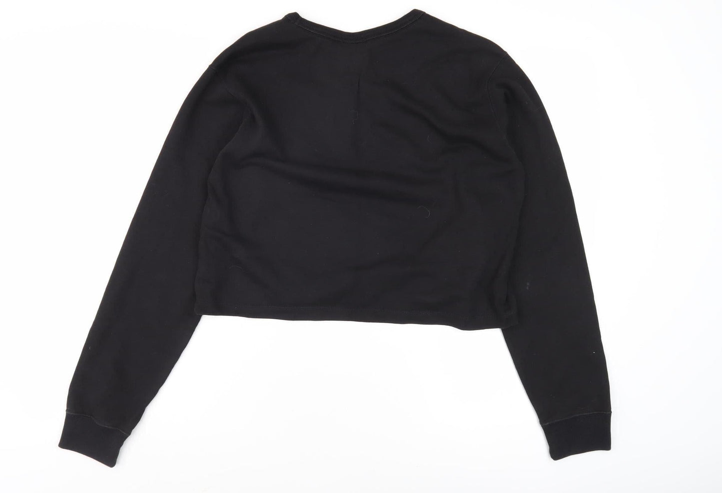 Champion Unisex Black Pullover Sweatshirt L