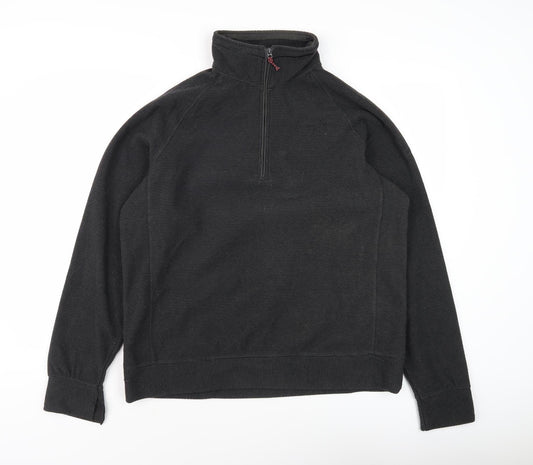 Craghoppers Men's Black XL 1/4 Zip Knit Sweatshirt