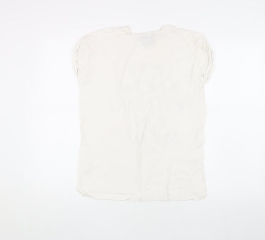 Atmosphere White Game of Thrones T-Shirt, Size 6, Quotes