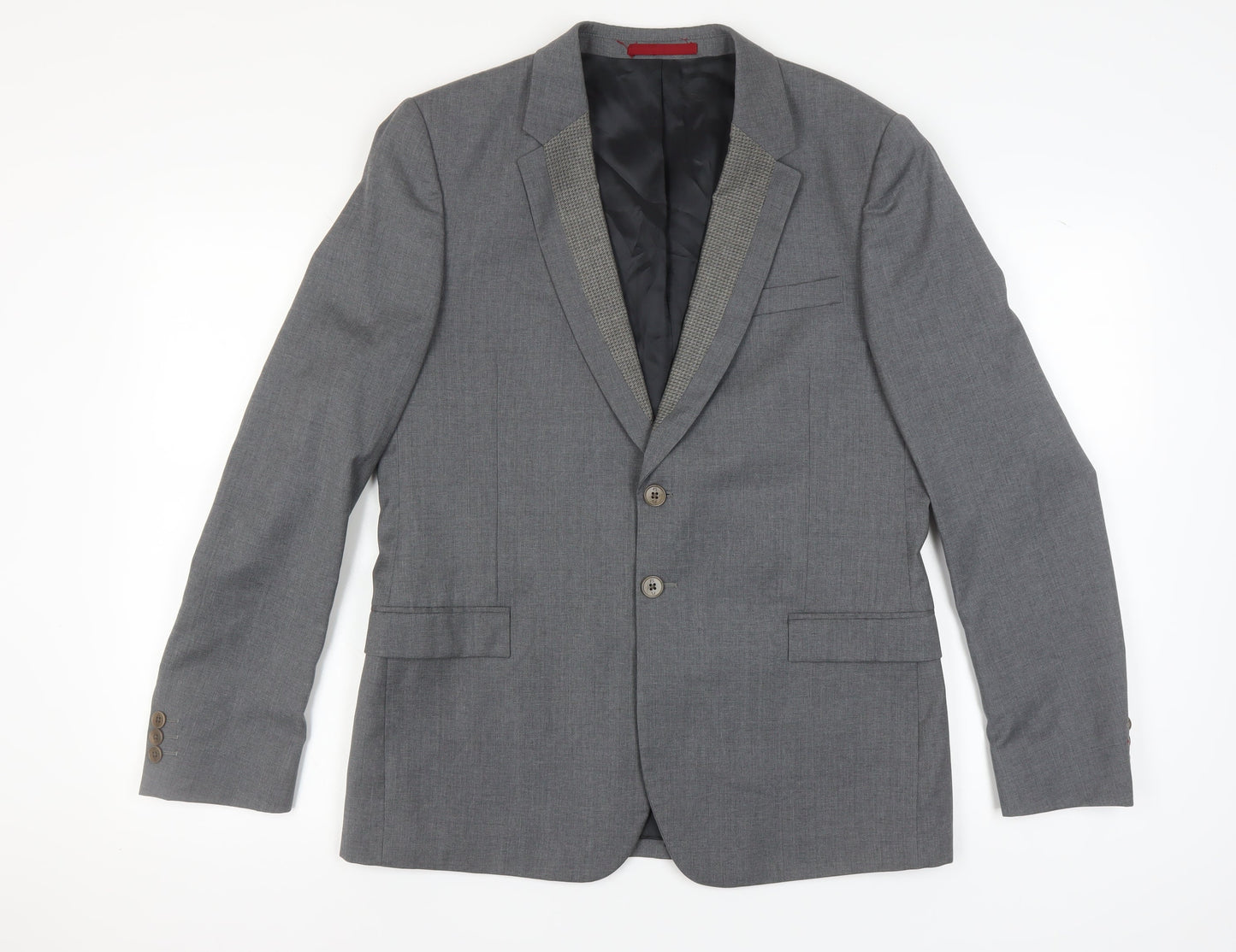 Paul Smith Men’s Grey Wool Blazer, Size 42, Formal