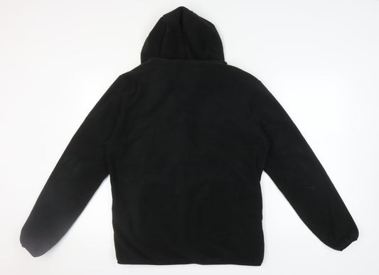 Jack & Jones Men's Black Fleece Jacket Size L