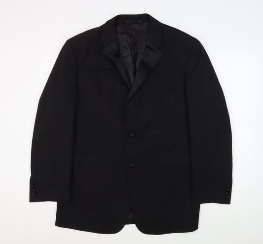 Moss Bros Men's Black Tuxedo Jacket Size 42S