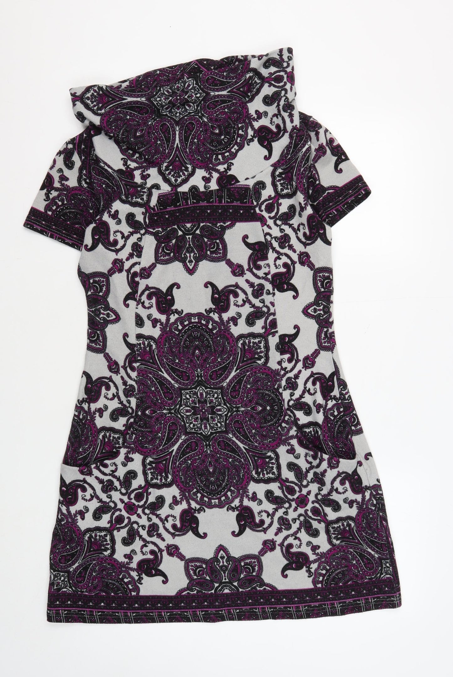 Joe Browns Women's Purple Paisley Dress Size 12