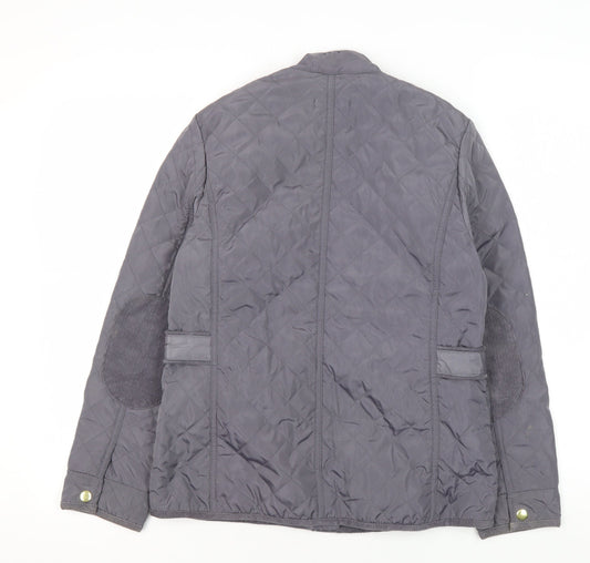 Mintie Girls Quilted Jacket, Size 11, Snap Closure