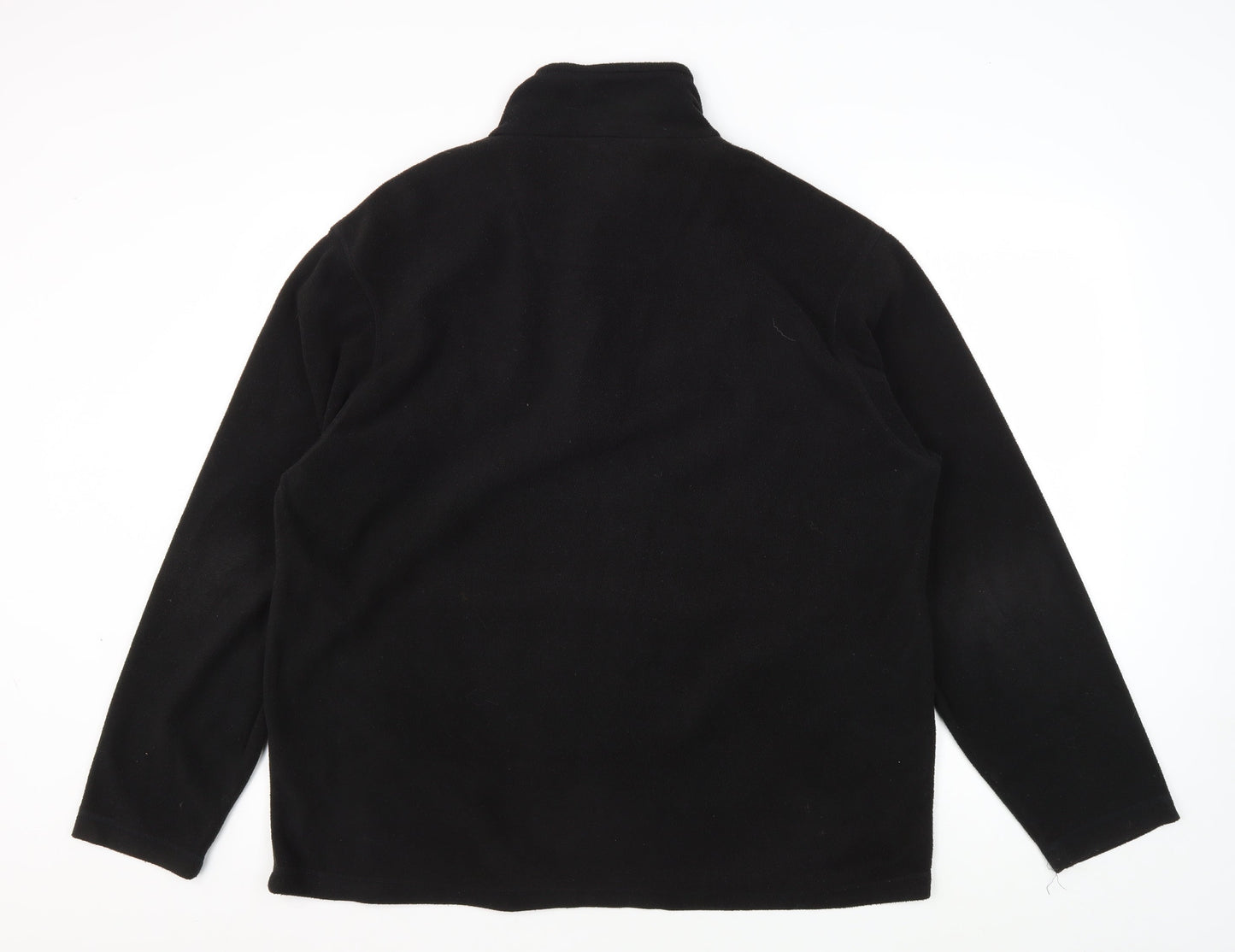 Regatta Men's Black 2XL Fleece Pullover Sweatshirt