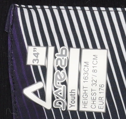 Brand and care label for Dare 2b women’s multicoloured basic jacket, size UK 16