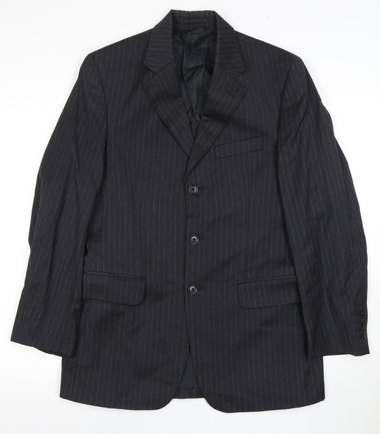 Austin Reed Men's Black Blazer Jacket 38 Regular