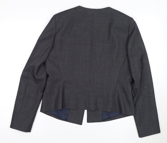 Hobbs Women's Black Blazer UK 14 Regular Fit