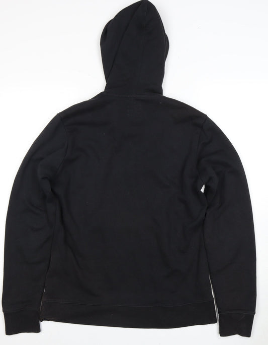 Champion Men's Black Pullover Hoodie M with Logo