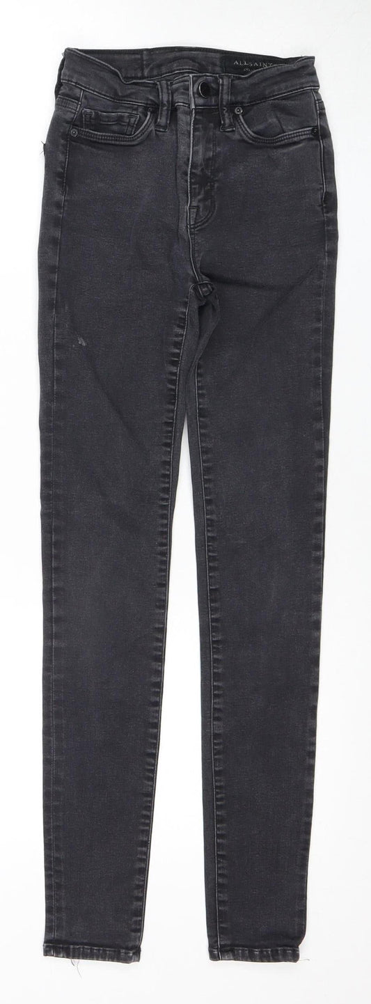 AllSaints Women's Black Skinny Jeans Size 4