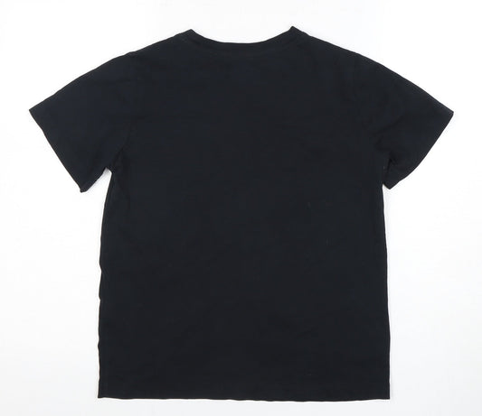 Champion Men's Black S T-Shirt, Classic Style