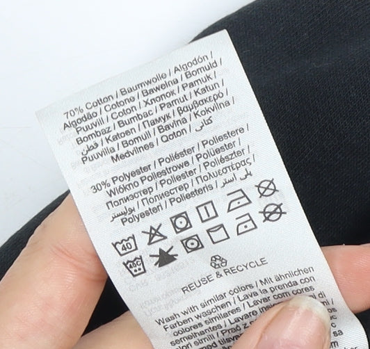 Jack & Jones Men's Black XS Full Zip Hoodie