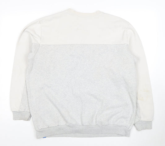 Adidas Men's XL Grey Pullover Sweatshirt