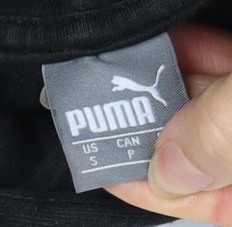 Puma Men's Black Pullover Hoodie - M