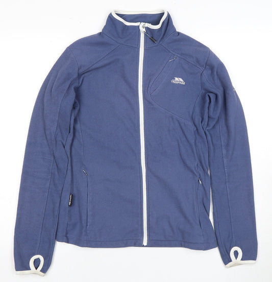 Trespass Men's Blue Fleece Jacket S, Full Zip