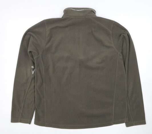 Craghoppers Men's Green S Fleece Pullover Sweatshirt