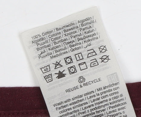 Jack & Jones Men’s Red XL Regular Fit T-Shirt