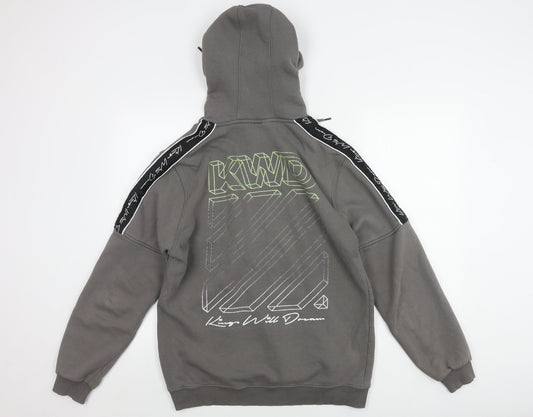 Kings Will Dream Men's Grey Logo Pullover Hoodie L